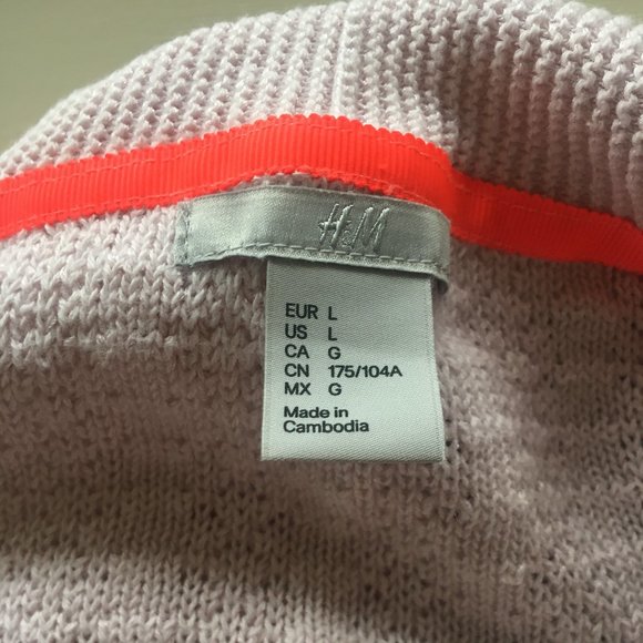 🌸4/$30🌸 H&M blush pink open cardigan sweater - Picture 9 of 9